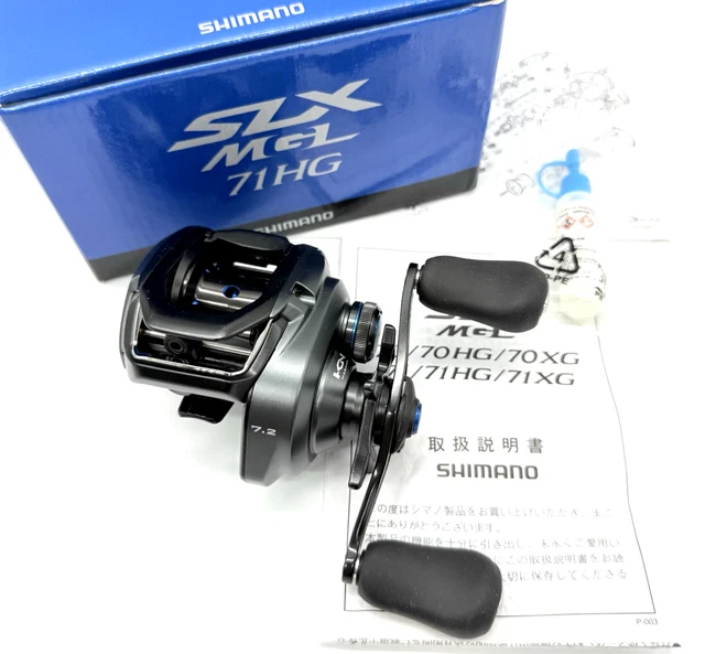 SHIMANO 19 SLX MGL 71XG Left Handed Bait Casting Reel In Box