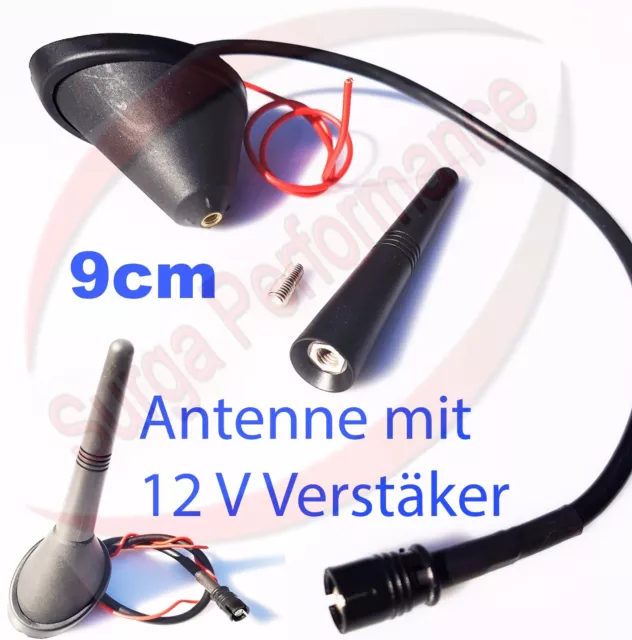 16V-Optik Antena de Techo Pie de Antena Raku 2 Para VW Audi