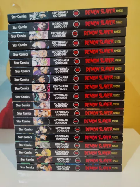 Manga DEMON SLAYER SEQUENZA COMPLETA 1/19 STAR COMICS 2