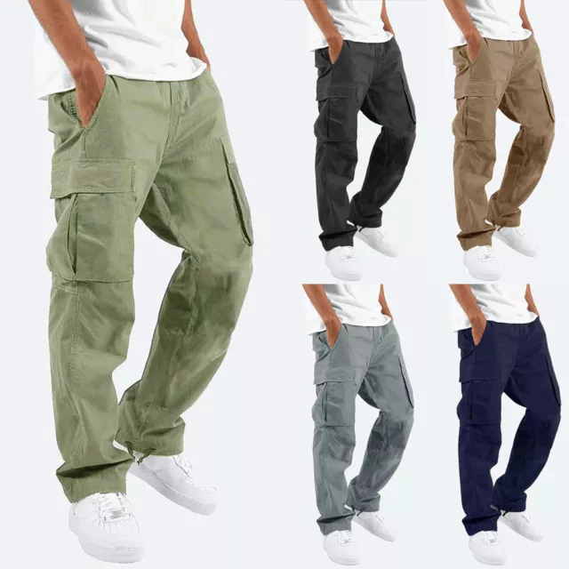 MENS BAGGY GYM Pants Training Exercise Workout Joggers Bottoms Small to 5XL  £14.99 - PicClick UK
