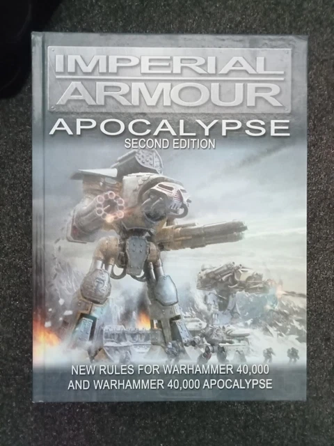 Apocalypse Livre Relié Warhammer 40,000 40K 2007 Games Workshop