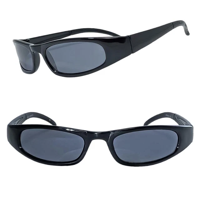 Occhiali Da Sole Fascetta Vintage Montatura Stretta Peso Piuma Uomo Donna