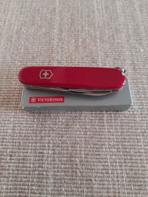 Coltello Multiuso Svizzero  VICTORINOX Coltellino Tascabile  Rosso Spartan