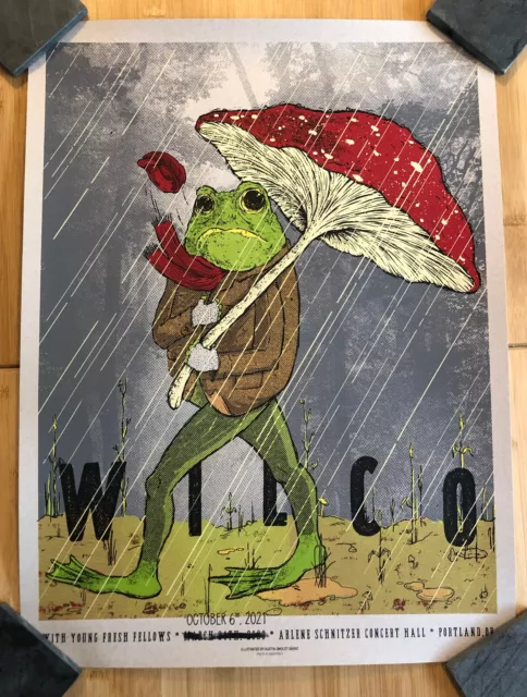 Wilco Portland OR October 6 2021 Tour Poster