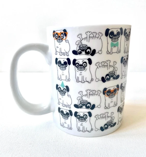 Pug Story Mug By Century House, X Large 500ml Excellent Condition, Lots Of Fun!