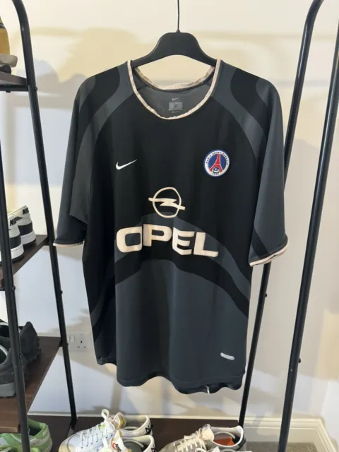 Nike Paris Saint Germain PSG 2001/2002 Third Shirt Genuine Mens XL Trikot Calcio