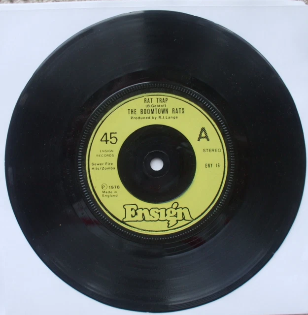THE BOOMTOWN RATS - Rat Trap / So Strange - Ex- Vinyl 45 £2.23 ...