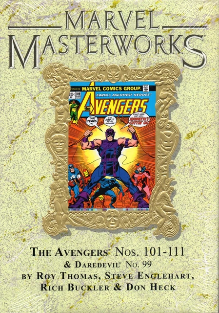 Marvel Masterworks Mmw Vol 162 "Avengers Vol 11" Dm Foil Variant Hc