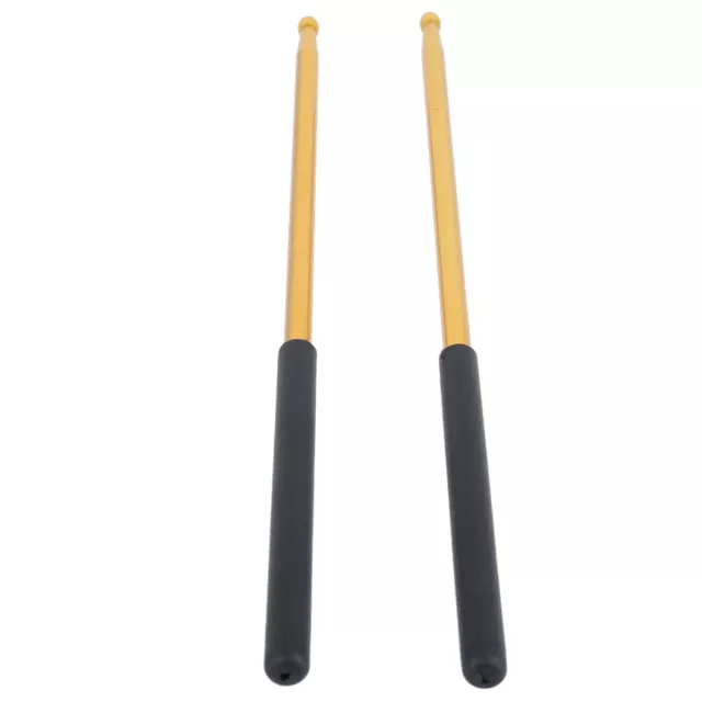 2PCS Metal Drumstick Anti Slip Aluminium Alloy Drum Stick For Electronic Dru HB0