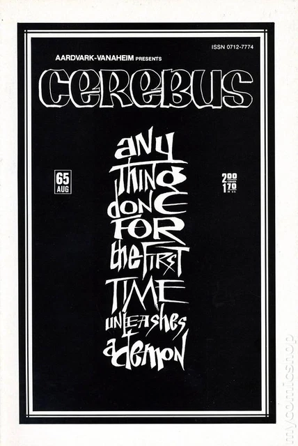 Cerebus #65 VF 1984 Stock Image