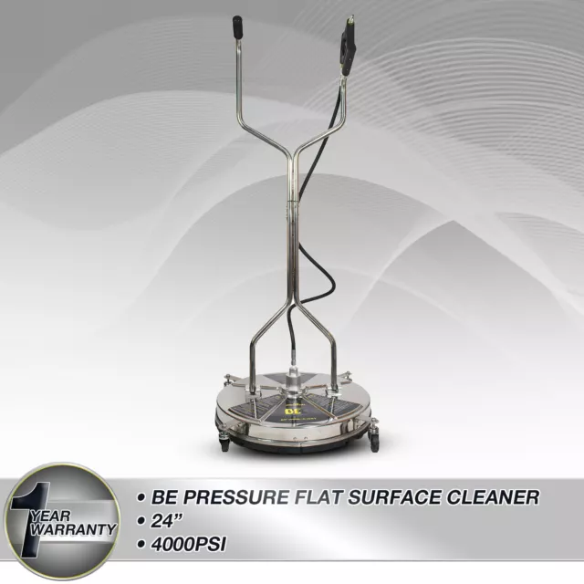 Whirlaway 24" Pressure Jet Washer Surface Cleaner Rotary Flat Stainless Steel