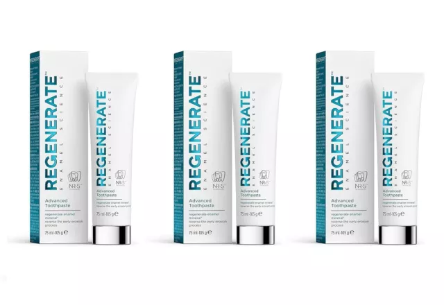 Dentifricio Riparazione Smalto Denti | Regenerate Advanced Toothpaste 75 ml