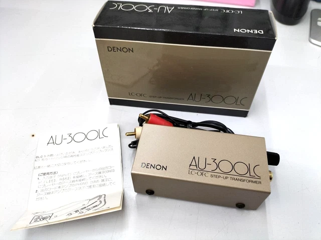 DENON 　　AU-300LC Denon AU-300LC LC-OFC MC Step Up Transformer | eBay