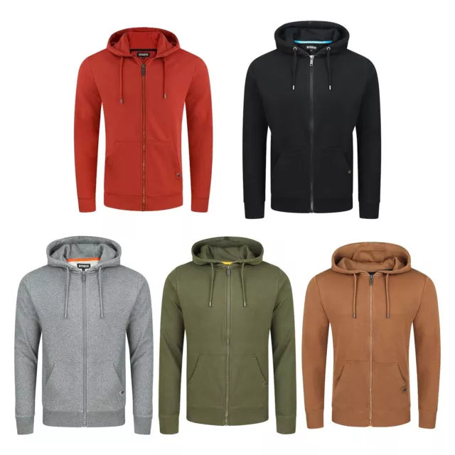 Riverso Giacca con Cappuccio da Uomo Rivnils Felpa Cerniera Lampo Nuovo
