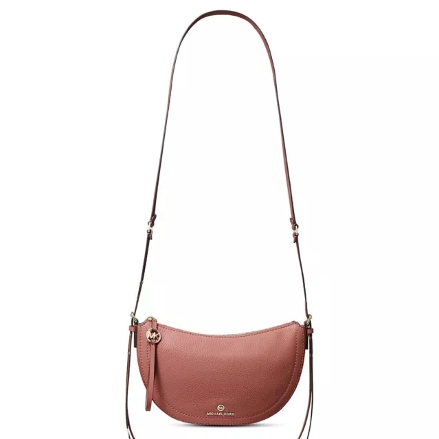 Michael Kors Camden Messenger Crossbody Shoulder Bag Sunset & Gold NWT