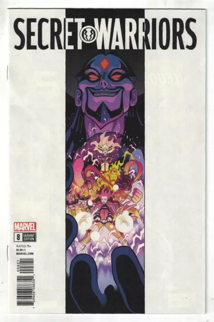 Secret Warriors #8 1:25 Tradd Moore Variant Marvel 2017 VF/NM