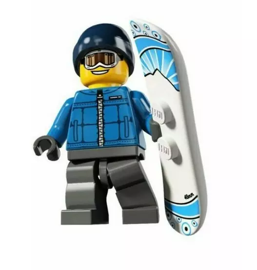 Lego Collection Minifigurine - 8805 - Série 5  - Le Snowboarder - Neuf