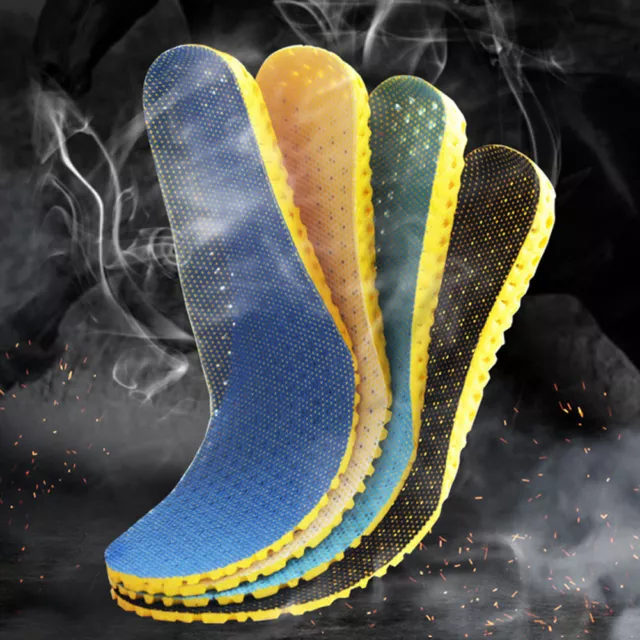 Plantillas de zapatos ortopédicos unisex de espuma viscoelástica plantillas zapatillas pie comfo ‡
