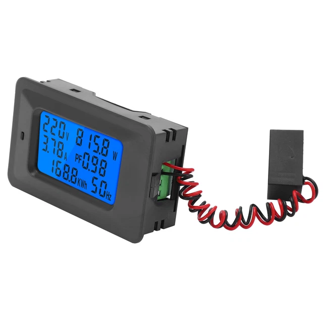 Leistungsmonitor Frequenz 50HZ/60Hz GFR Nylon Strommesser Für Strom Für✈