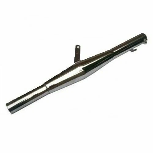 Fits Royal Enfield Bullet Electra 500 Short Rocket Exhaust Silencer Chrome GEc