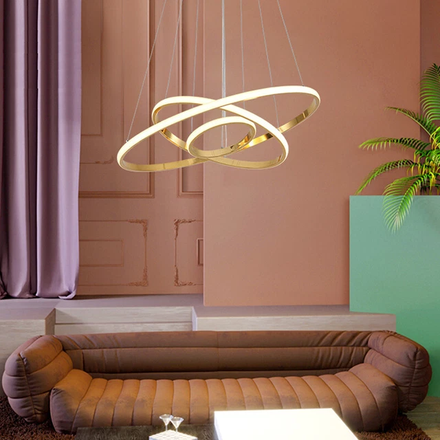Home LED Pendant Light Shop Gold Lamp Ceiling Lights Kitchen Chandelier Lighting