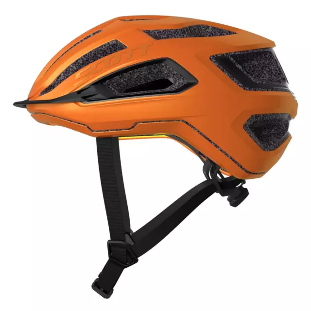 Scott Arx Plus MIPS Rennrad Fahrrad Helm orange 2023