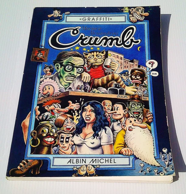 Livre BD CRUMB Edition ALBIN MICHEL 1974