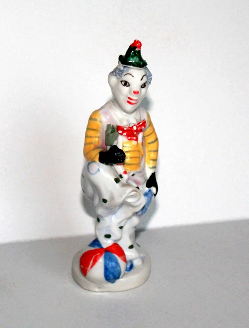 CALIBAN 1 sculpture de clown popcorn clown effrayant tête de clown