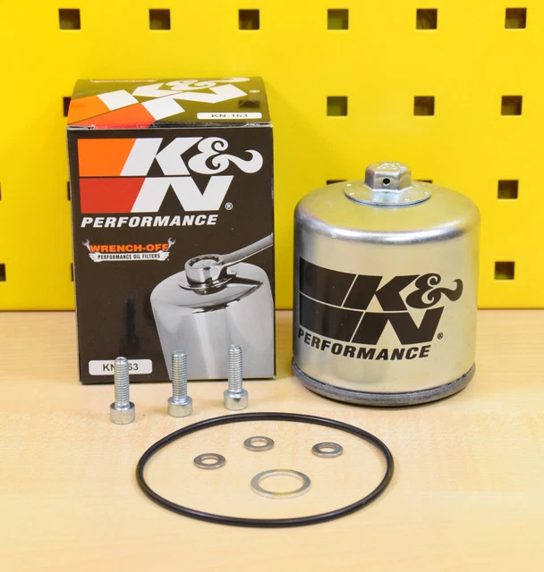 FILTRE À HUILE BMW K75 K100 K1100 K1200 K&n KN163 Joints Visser EUR 35 ...