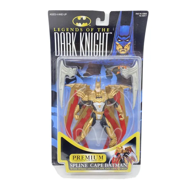 Legends of the Dark Knight Spline Cape Batman Action Figure Kenner 1996 Vintage