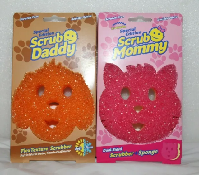 https://www.picclickimg.com/XIcAAOSwSqJfk6Pb/Scrub-Daddy-Mommy-Special-Pet-Editions-Orange-Dog-Pink.webp