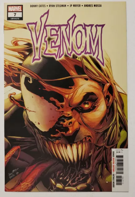 Venom #7 (2018, Marvel) NM- Secret "Tongue" Variant 1st Cameo App Dylan Brock