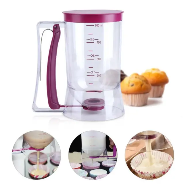 Dosatore Dispenser Pastella Impasto Dolci Crepes Waffle Muffin Cupcake 900 ml