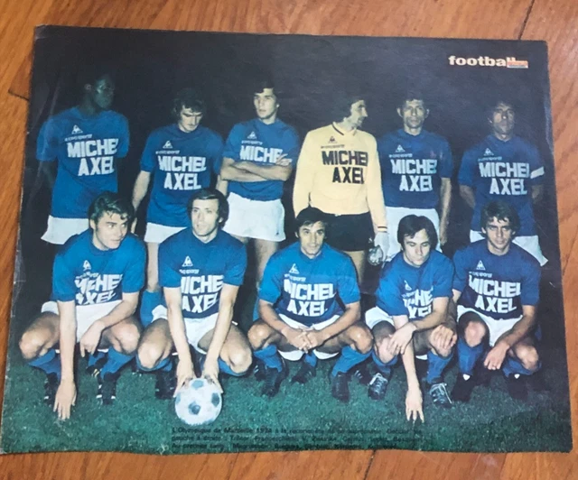 Poster D'époque – Équipe VA Valenciennes 1964 – Page Original