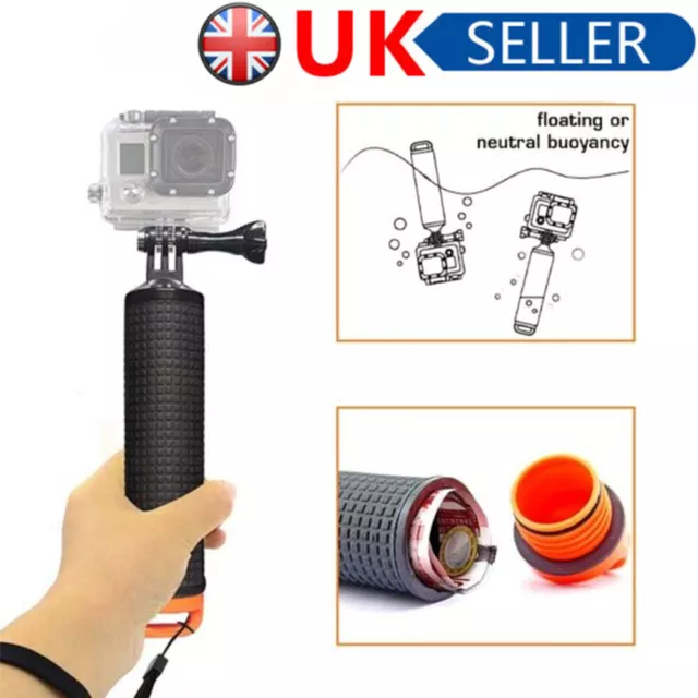 Floating Hand Grip For GoPro 10 9 8 7 6 5 4 3+ 3 2 1 Hero Cameras Floaty Float