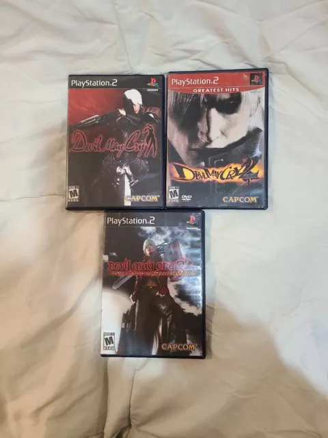 Devil May Cry 1, 2, and 3 for Playstation 2 Tested!