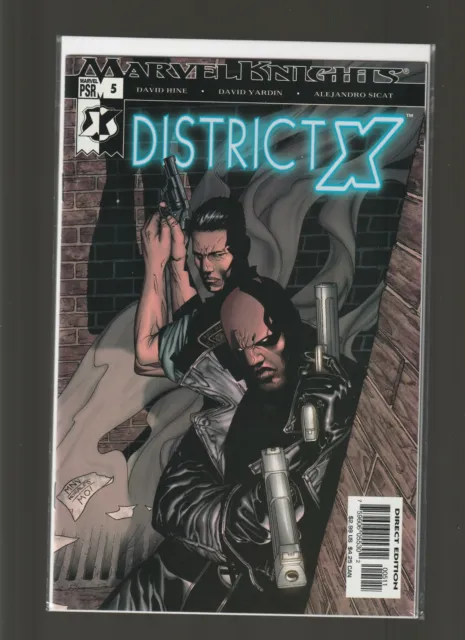 District X #5 Marvel Knights Comics 2004 Bishop X-Men Mr. M