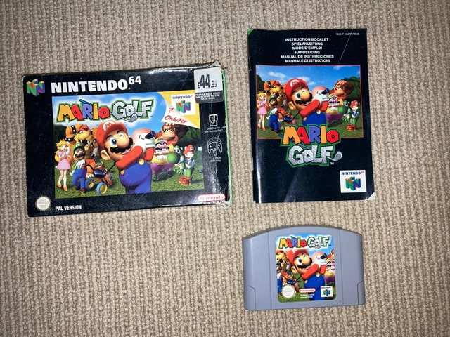 Mario Golf für Nintendo 64 N64 PAL - komplett