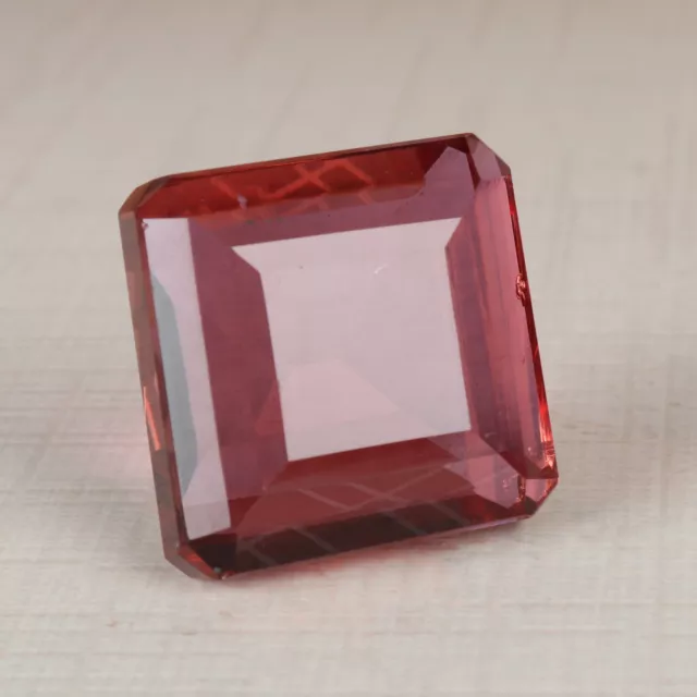 43.50ct Color-Changing Alexandrite Square Cut Gemstone for Wedding Gift Jewelry