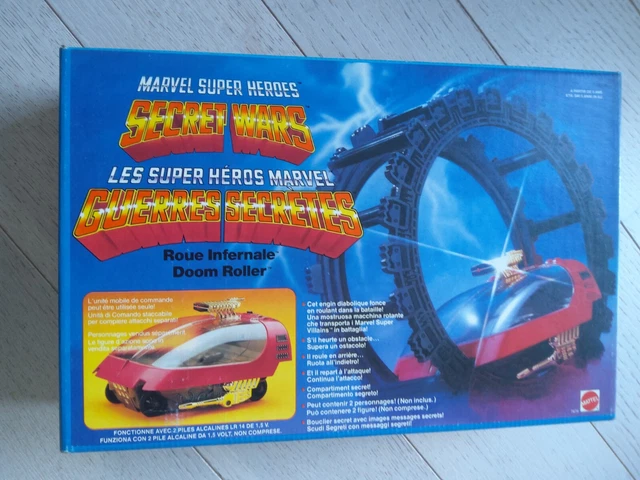 Figurine Marvel Guerres Secrètes – Magneto (Carte Espagne) – Mattel (Neuf)