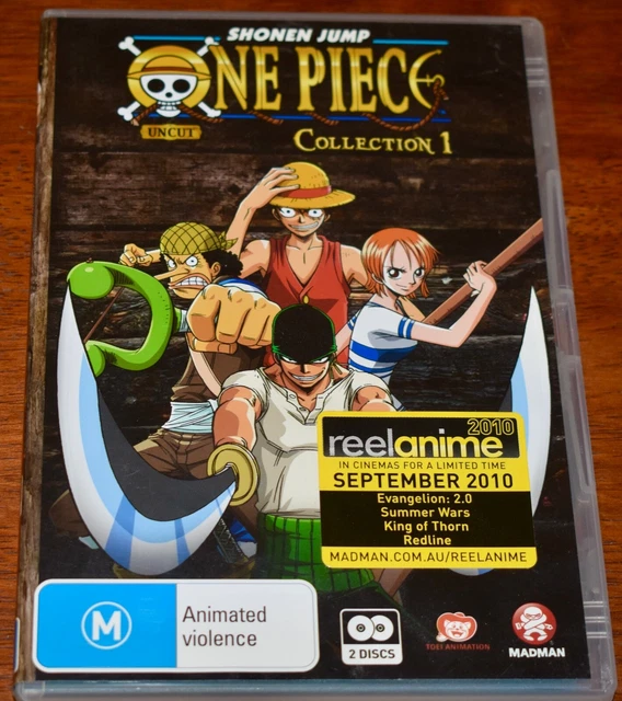 One Piece - Season 2 First Voyage (DVD, 2009, 2-Disc Set, Uncut