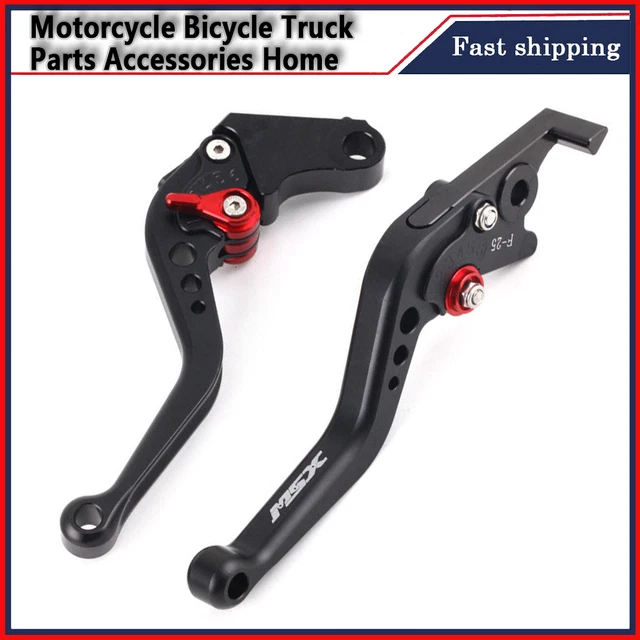MSX LOGO CNC Short Brake And Clutch Levers FOR Honda GROM MSX 125 2014-2018