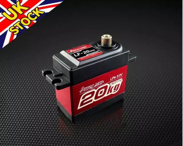 New Power HD LF-20MG 20KG High Torque Digital Servo For 1/10 1/8 RC Hobby Car