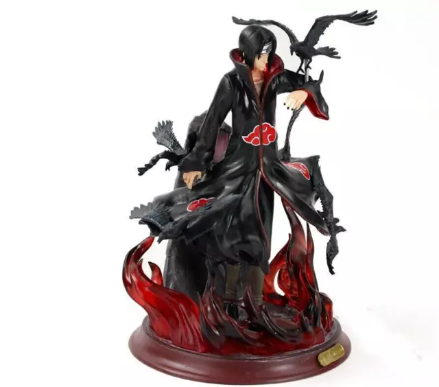 Naruto Uchiha Itachi Shippuden Akatsuki 12" Statue Two Head No Box in US