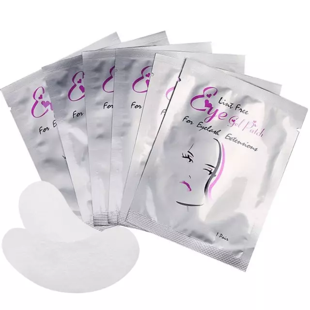 200 Paar Augenpads Wimpernverlängerung Hydrogel Wimpernpads Eye Gel Patch Pads