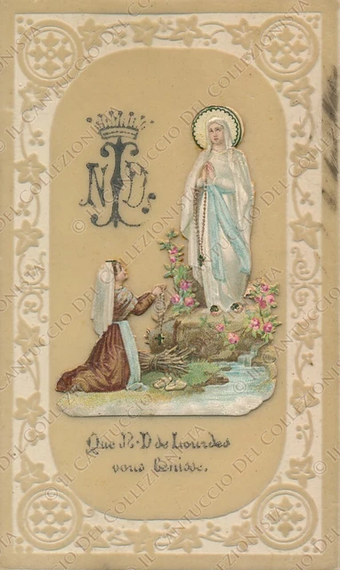 Santino Santuario Nostra Signora Lourdes Notre Dame Madonna