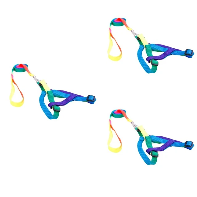 Comfortable Nylon Adjustable Traction Rope Harness Leash Chest Strap Cat Pet Dog