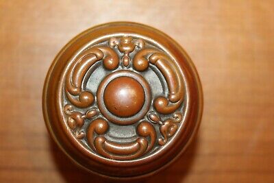 One Antique The "Haven" by Sargent G-114000 C:1910  Wrought Bronze Knob Y-18