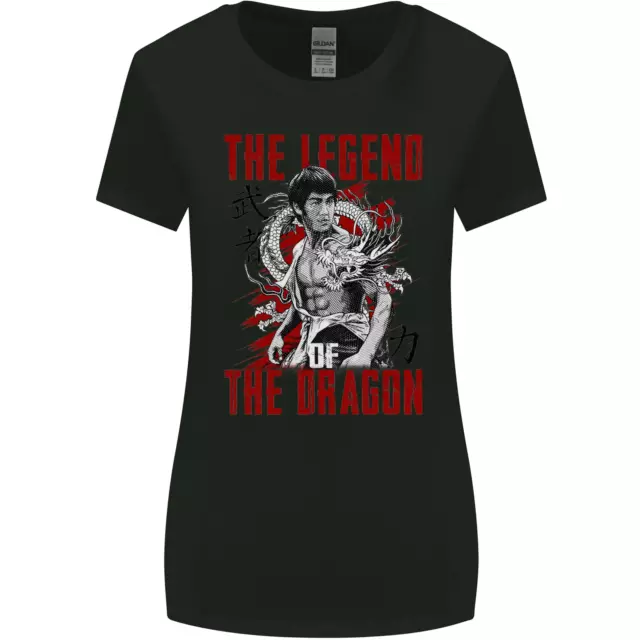 T-shirt donna taglio più largo Legend of the Dragon MMA Martial Arts Movie