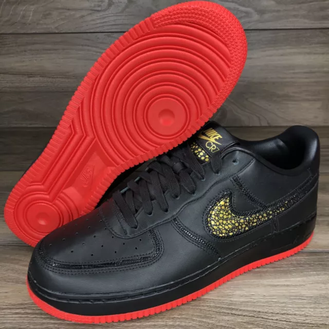 NEW NIKE AIR Force 1 CR7 Cristiano Ronaldo Mens 12 'Chile Red